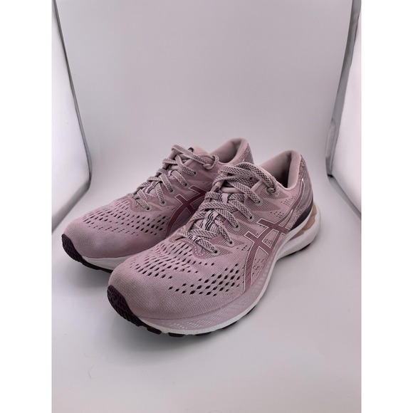 ASICS Gel-Kayano 28 Running Shoes Womens Size 6.5 Pink Mauve Stability Support - Picture 1 of 15